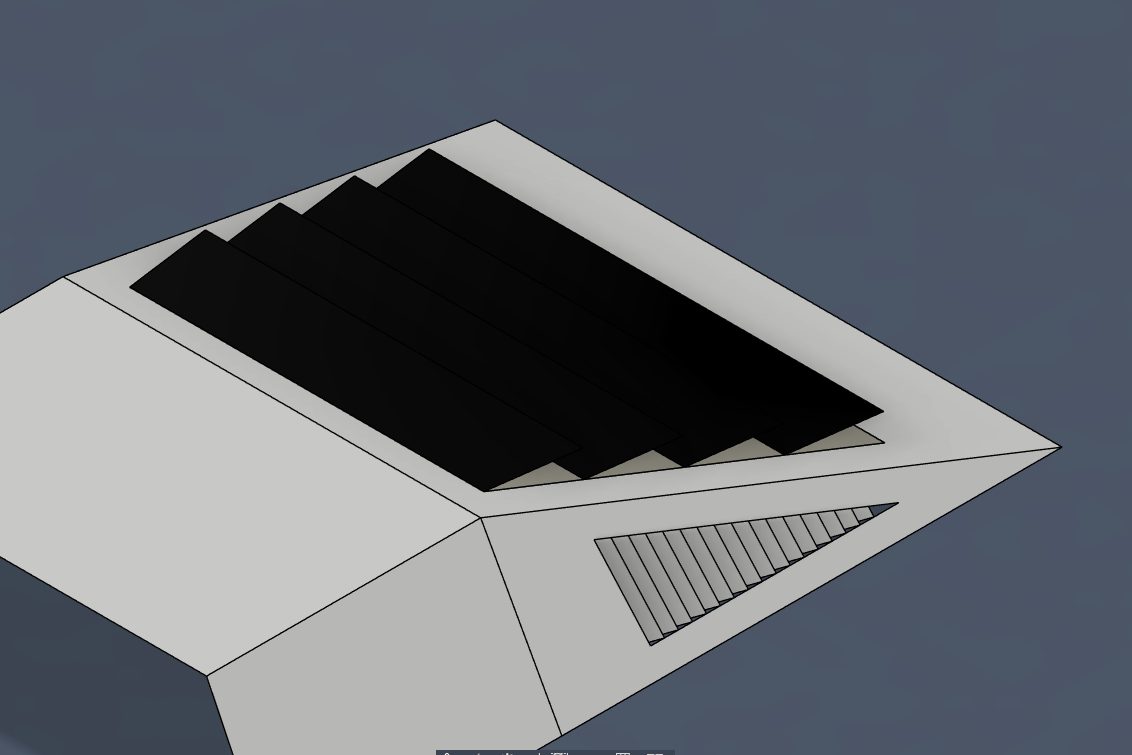 3D CAD model or render